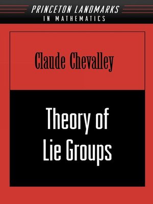 cover image of Theory of Lie Groups (PMS-8), Volume 8